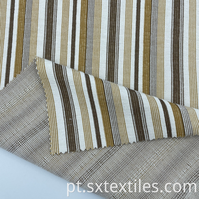 Striped Jacquard Knitted Fabric Jpg